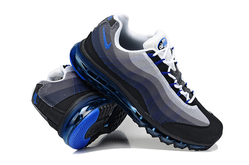 2013 Nike Air Max 95 Black Blue Shoes