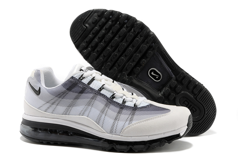 2013 Nike Air Max 95 Grey Black Shoes - Click Image to Close
