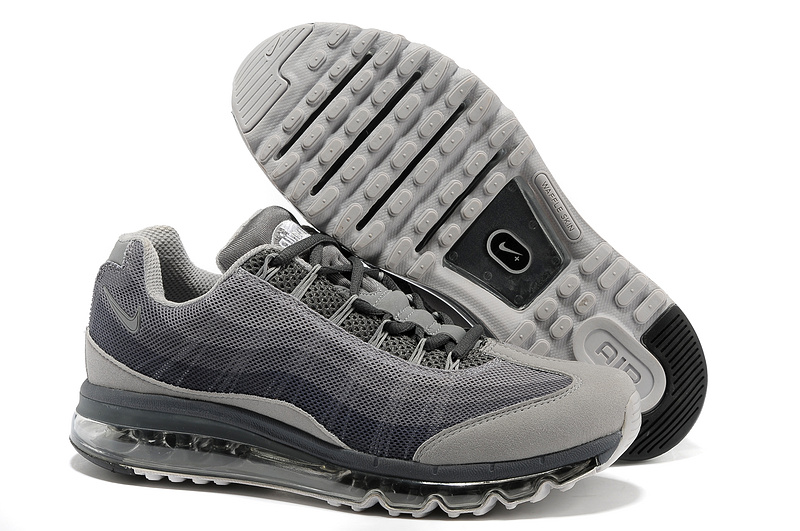 2013 Nike Air Max 95 Grey Shoes - Click Image to Close