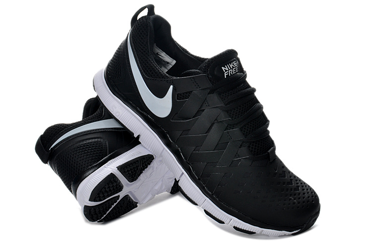 Nike Free 5.0 Black White Running Shoes