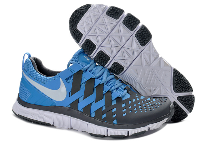 Nike Free 5.0 Blue Grey Running Shoes