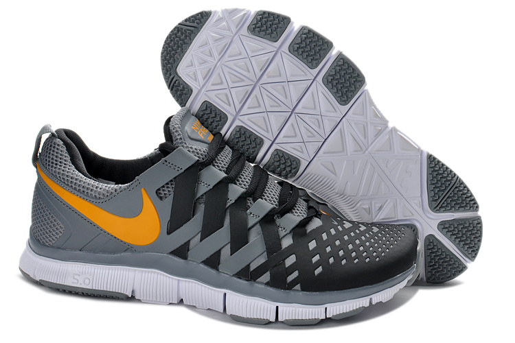 Nike Free 5.0 Grey Black Running Shoes
