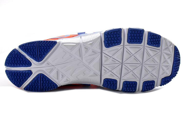 Nike Free 5.0 Orange Blue Running Shoes