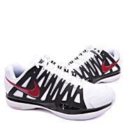 2013 Nike Zoom V9 RF ShangHai White Black Red Tennis Shoes