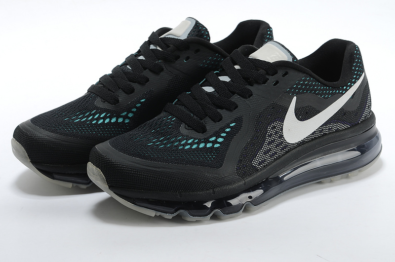 Nike Air Max 2014 Shoes All Black For Women - Click Image to Close