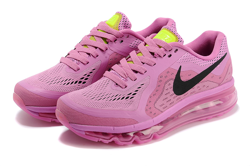 Nike Air Max 2014 Shoes All Pink For Women - Click Image to Close