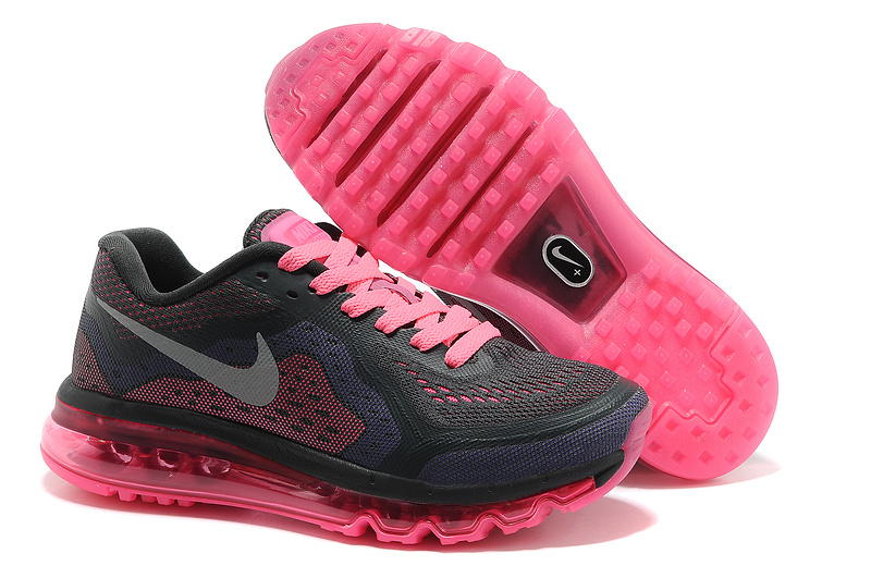 Nike Air Max 2014 Shoes Black Pink For Women