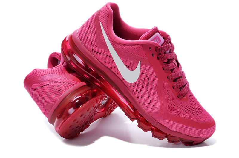 Nike Air Max 2014 Shoes Wine Red For Women