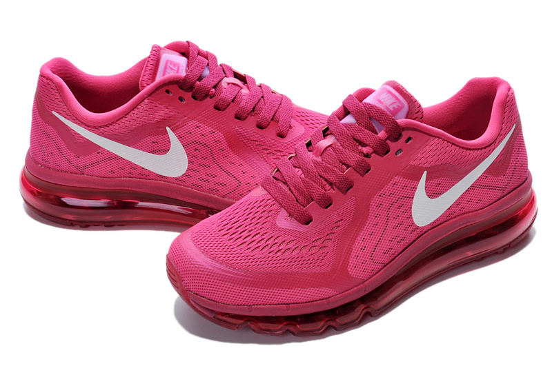 Nike Air Max 2014 Shoes Wine Red For Women