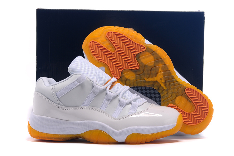 2015 Air Jordan 11 Low GS Citrus For Sale - Click Image to Close