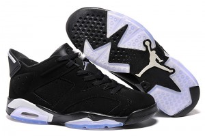 2015 Air Jordan 6 Retro Low Chrome Black Metallic Silver - Click Image to Close