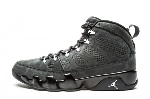 2015 Air Jordan 9 IX Retro Anthracite All Black New - Click Image to Close