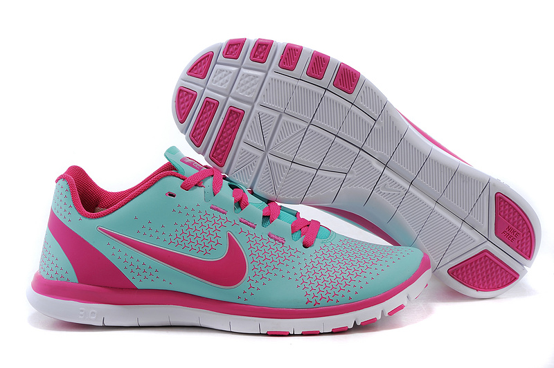 2015 Nike Free 3.0 Green Pink Running Shoes