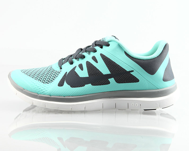 New Nike Free Run 4.0 V4 Blue Black Running Shoes