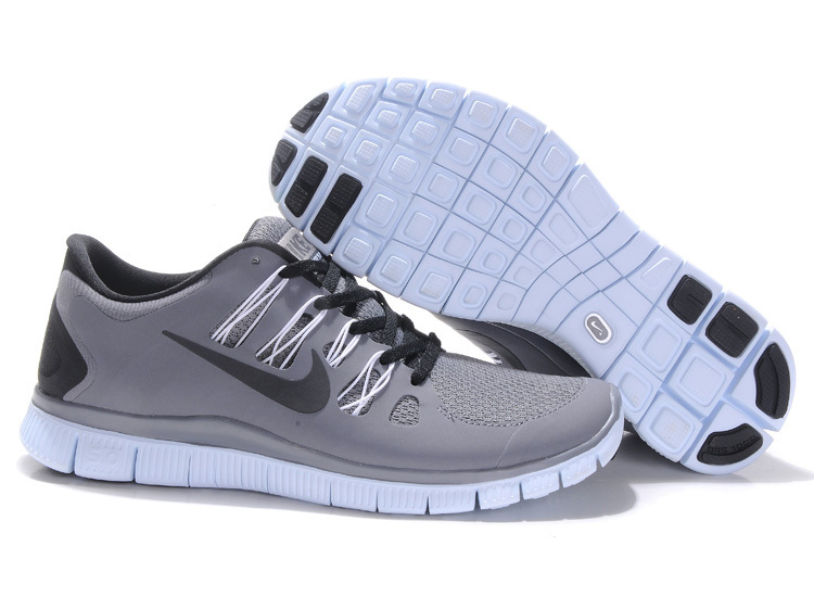 Nike Free 5.0 +2 Running Shoes Grey Black