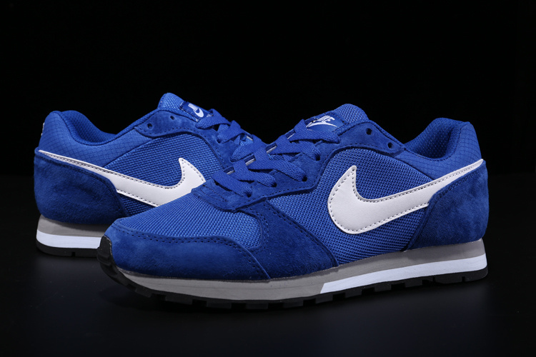 2015 Nike MD Runner All Blue White Shoes