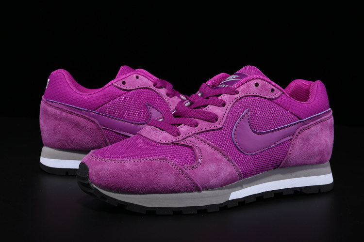 2015 Nike MD Runner All Purple Women Shoes - Click Image to Close