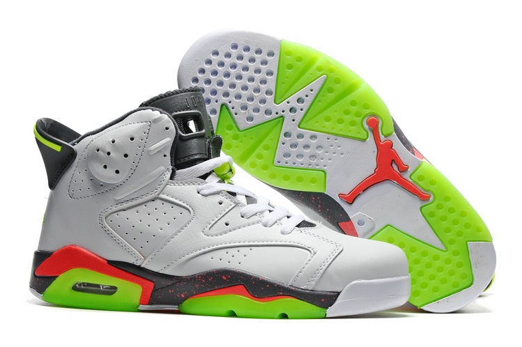 2016 Air Jordan 6 Bright Mango White Ghost Green Hasta Bright Mango