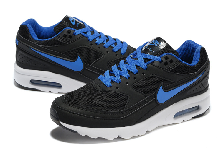 2016 Nike Air Max 85 Black Blue White Shoes - Click Image to Close