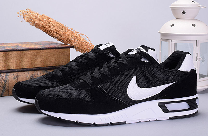 2016 Nike NightGazer Black White Shoes - Click Image to Close