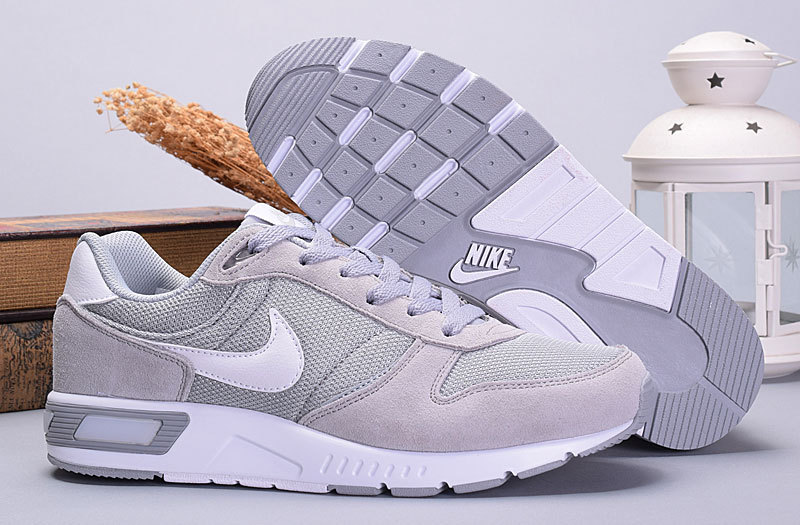 2016 Nike NightGazer Grey White Shoes - Click Image to Close