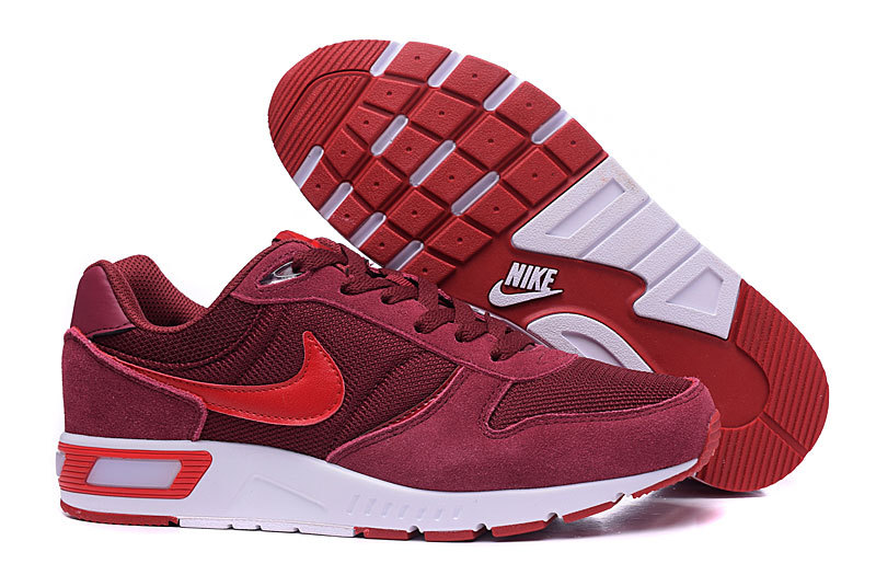 2016 Nike NightGazer Red White Shoes - Click Image to Close
