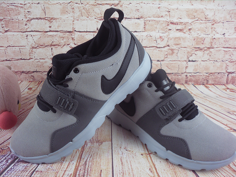 2017 Men Nike Trainereddorl Grey Black Shoes - Click Image to Close