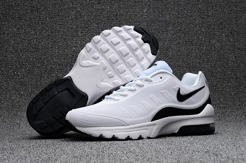 2017 Nike Air Max 95 White Black Shoes - Click Image to Close