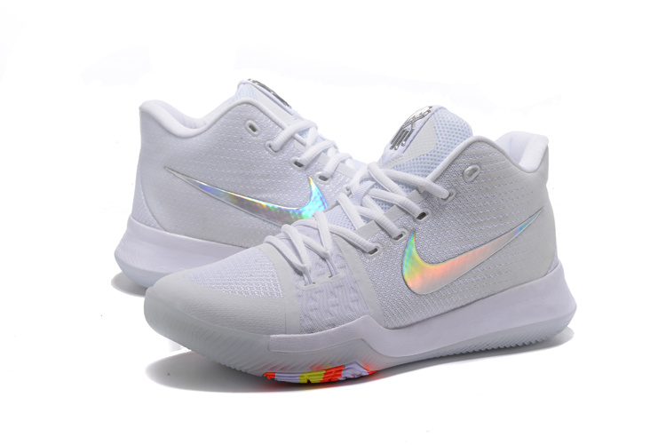 2017 Nike Kyrie Irving 3 White Colorful 