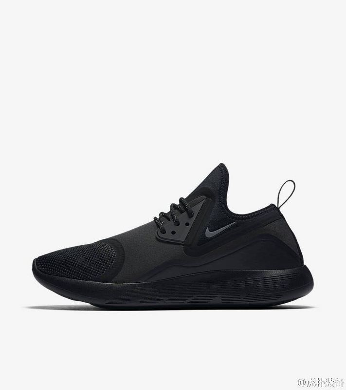 2017 Nike Lunarcharge premium LE All Black Shoes