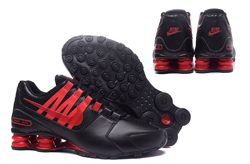 2017 Nike Shox Avenue Black Red Shoes - Click Image to Close