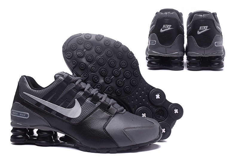 2017 Nike Shox Avenue Grey Black Shoes