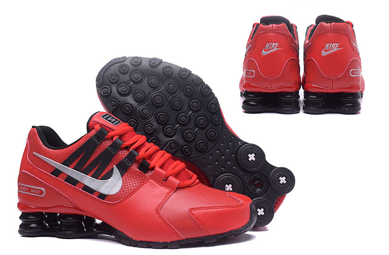 2017 Nike Shox Avenue Red Black White Shoes - Click Image to Close