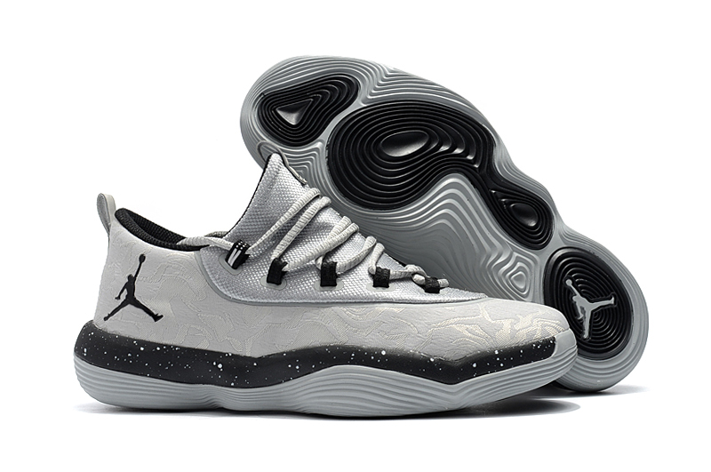 2018 Jordans Griffin Grey Black Shoes