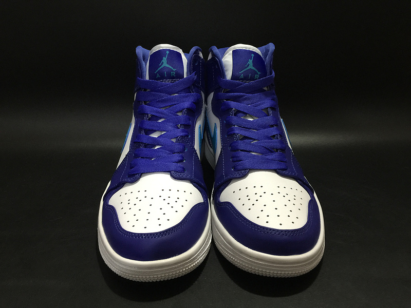 Air Jordan 1 High Feng Shui Purple White Shoes