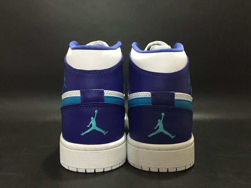 Air Jordan 1 High Feng Shui Purple White Shoes
