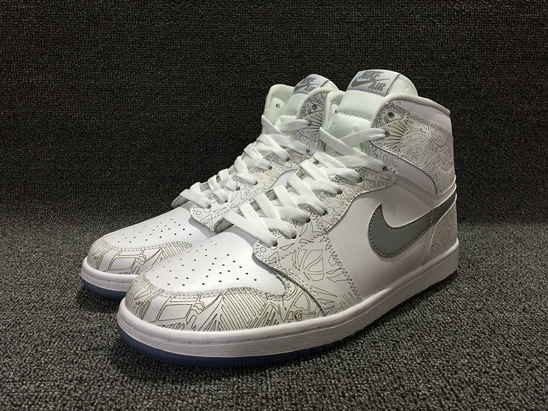 Air Jordan 1 Laser White Shoes