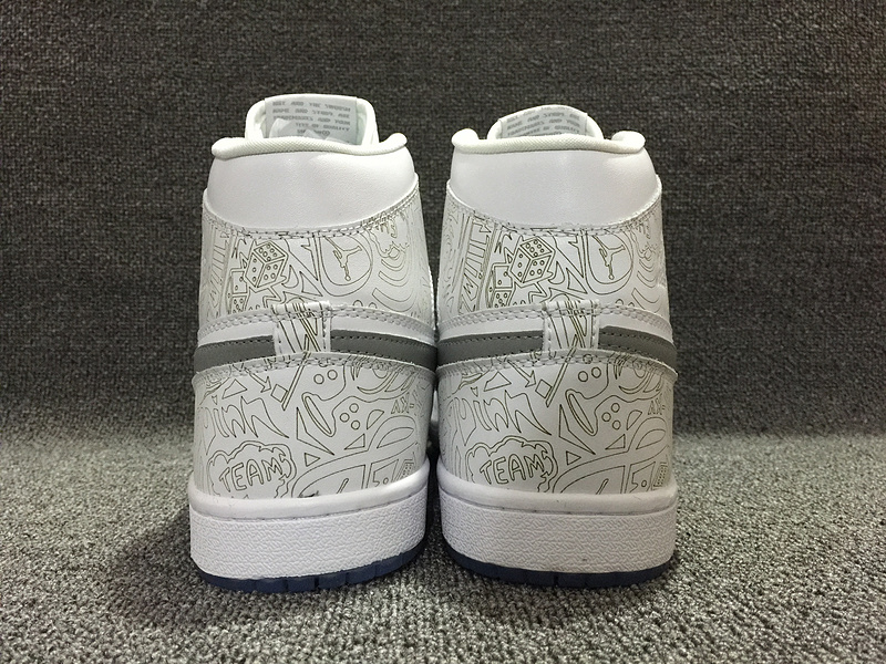 Air Jordan 1 Laser White Shoes