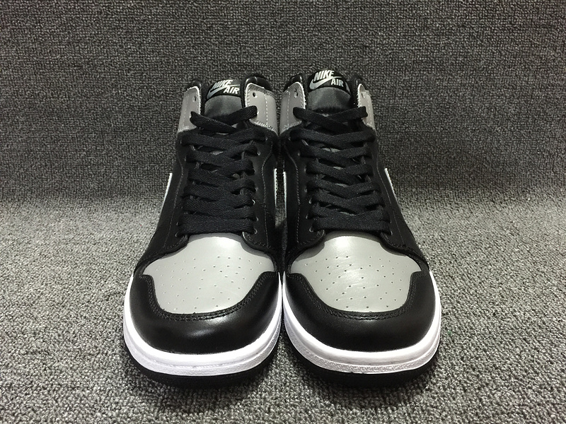 Air Jordan 1 Shadow OG Black Grey Shoes - Click Image to Close