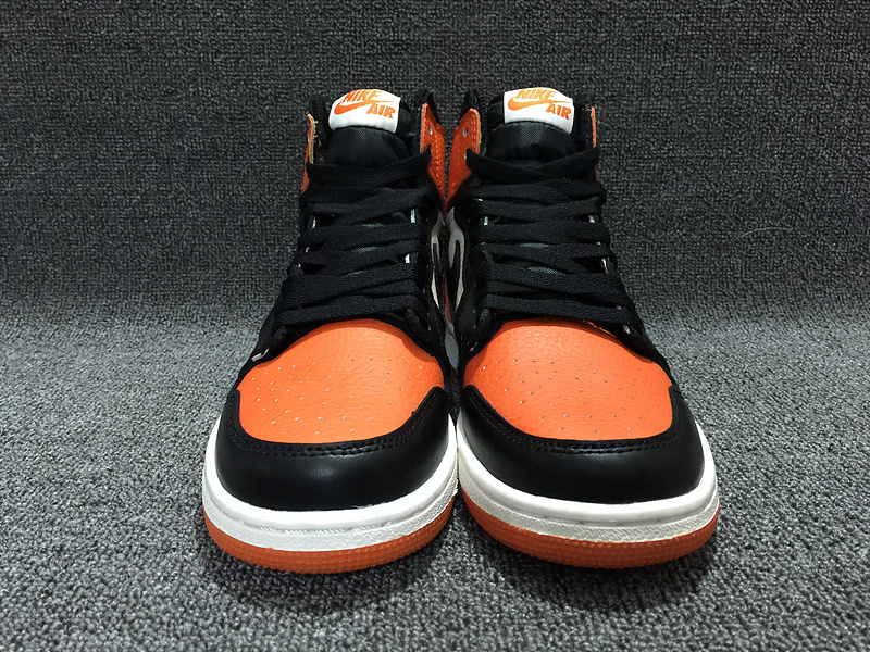 Air Jordan 1 Shattered Backboard Black Orange White