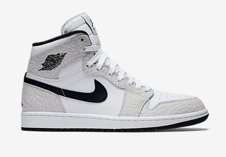 Air Jordan 1 White Elephant - Click Image to Close