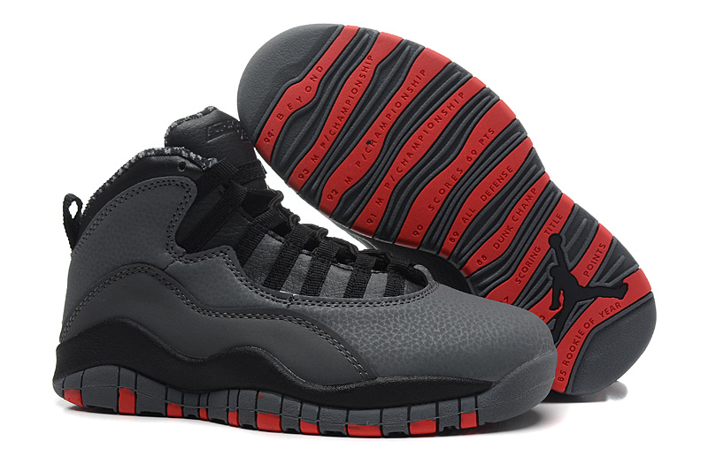 Air Jordan 10 X Retro Cool Grey Infrared Black For Sale Online - Click Image to Close