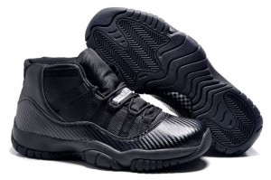 Air Jordan 11 Retro Carbon Fiber Blacked Out All Black