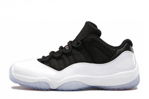 Air Jordan 11 Retro Low White Black True Red - Click Image to Close