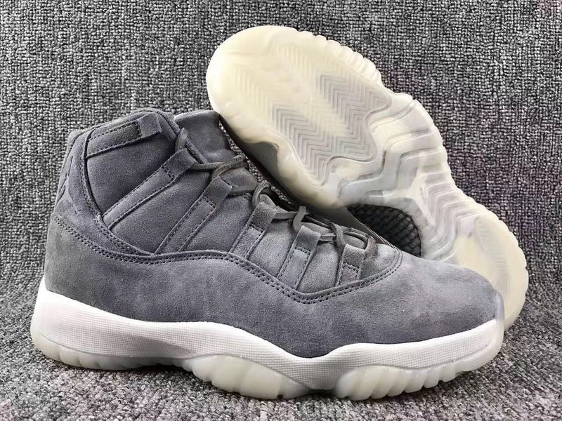 Air Jordan 11 Suede Cool Grey Sail For Sale