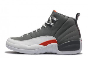 Air Jordan 12 Retro Cool Grey Total Orange White