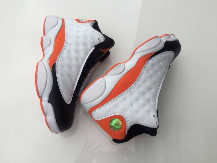 Air Jordan 13 Broken Shattered Backboard Black Orange