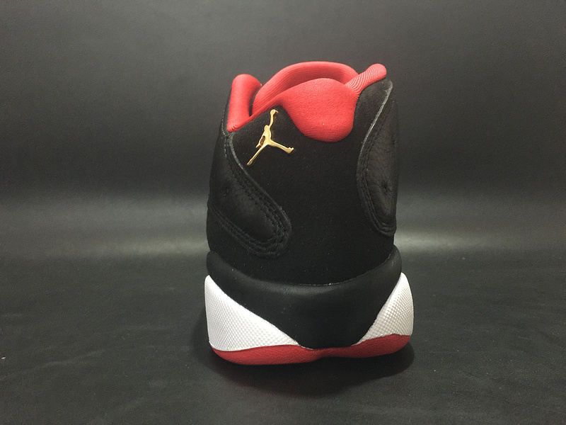 Air Jordan 13 Low Bred Black Red All Star Shoes
