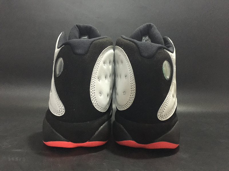 Air Jordan 13 Reflective White Black Red Shoes