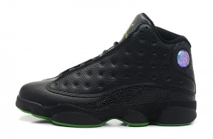 Air Jordan 13 Retro Altitudes Black Altitude Green - Click Image to Close